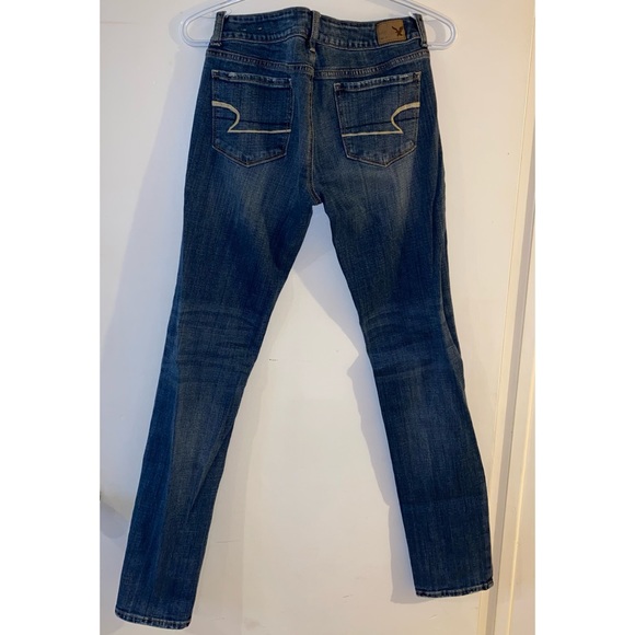 AMERICAN EAGLE Kick Boot Jeans Y2K 2000s - Picture 2 of 3